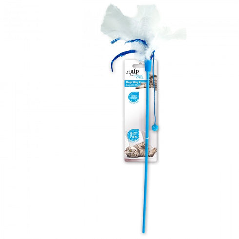 Jucarie pentru pisici undita cu pene All for Paws